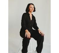 Turtledove London Shana black Colla Red Jumpsuit - Black - Size 1