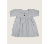 Turtledove London Sky Blue Scallop Edge Dress - Blue - 3-4 Years