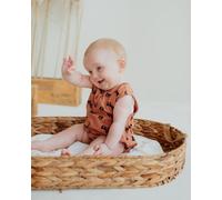 Turtledove London Two Bears Bubble Romper in Brown | Size: 1-2 Years Turtledove London Brown 1-2 Years
