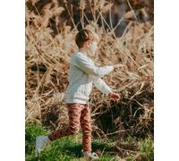 Turtledove London White Texture Towelling Sweatshirt - White - 5-6 Years