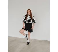 Turtledove London Women's Audrey Plain Black Shorts | Size: 18/22