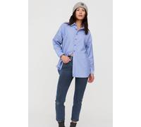 Turtledove London Women's Bea Blue Shirt | Size: Medium Turtledove London Blue M