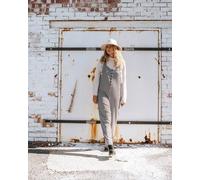 Turtledove London Women's Erin Multicolour Stripe Print Dungarees | Size: 14-18 Turtledove London Multicolor 14-18