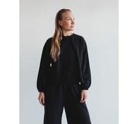 Turtledove London Women's Ivy Black Sweatshirt | Size: 18-22 Turtledove London Black 18-22