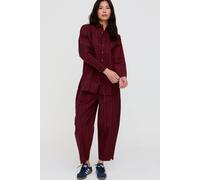 Turtledove London Women's Kate Red Trouser in Burgundy | Size: Medium Turtledove London Burgundy M