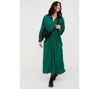 Turtledove London Women's Magda Dark Green Dress | Size: Small Turtledove London Dark Green S