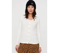 Turtledove London Women's Nora White Long Sleeve Top | Size: Medium Turtledove London White M
