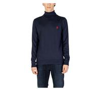 Turtleneck Jumper - male - U.S. Polo Assn. - Turtlenecks - Blue - 2XL - Knitwear 2XL