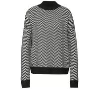 Turtleneck sweater Cecil Jacquard Noir 38