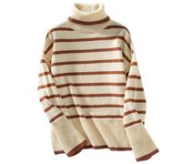 Turtleneck Sweater for Women, Women Jumper Winter Lightweight Roll Neck Jumpers for Women Uk Side Split Long Sleeve Tunic Tops with Pockets Cashmere Jumpers Ladies Pullover Tops Knitwear