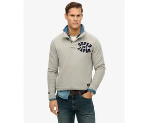 Turtleneck sweatshirt Superdry Vintage Athletic Gris S
