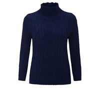 Turtleneck Women Sweaters and Jumpers Uk, Thermal Underwear Long Sleeve Stretch Plain Roll Neck T-Shirts High Neck Blouses Tee Fluffy Jumpers Women Fall Winter Warm Sweaters