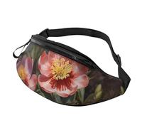 Turtles emerging from oranges Fanny Pack for Women Men Fashion Waist Pack Adjustable Belt Bag for Workout Running Travelling Casual Waist Bag, Spring Flower, One Size