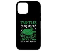 Turtles eyes speak louder than the most words - Turtle Case for iPhone 12 mini