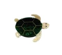 Turtles Hair Clip for Women Marine Life Carving Comfortable Acrylic Claw Clamp for Beach Vacation and Casual Wear Marine Theme Accessory