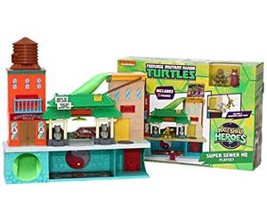 Turtles Half-Shell Heroes Super Sewer with Mikey and Splinter