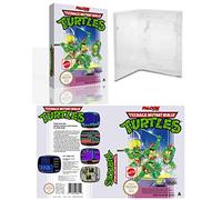 Turtles NES Replacement Universal Game Case Box + Cover Art Work Only