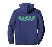 Turtles of the World Product Turtle (ON BACK) Pullover Hoodie