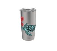 Turtles Sea Fish Water Sea Animal Land Turtle Stainless Steel Insulated Tumbler