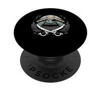 Turtles Sea The Ultimate Deadlifter Funny Workout Gym PopSockets Adhesive PopGrip