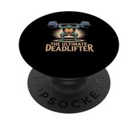 Turtles Sea The Ultimate Deadlifter Funny Workout Gym PopSockets Adhesive PopGrip
