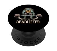 Turtles Sea The Ultimate Deadlifter Funny Workout Gym PopSockets Adhesive PopGrip