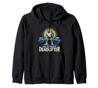 Turtles Sea The Ultimate Deadlifter Funny Workout Gym Zip Hoodie