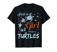 Turtles Squad For Girl Turtle Sea Reptile Pajamas For Girls T-Shirt