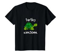 Turtley Awesome T-Shirt, Youth, Black, 2T