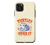 Turtley Over It Grumpy Sea Turtle Ocean Funny Sassy Case for iPhone 11 Pro Max