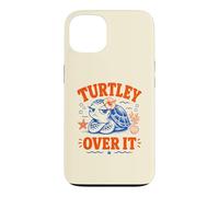 Turtley Over It Grumpy Sea Turtle Ocean Funny Sassy Case for iPhone 13
