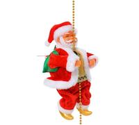 TURWXGSO Baubles Chimney Climbing Santa Claus Musical Climbing Santa RopeSanta Claus Rope Ladder Climb Chimney Ladder Rope Home Accessories Decor