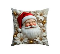 TURWXGSO Christmas Christmas Pillow Set Tree Reindeer Snowman Decorative Sofa Ambience Sense Of Decorative Linen Pillow Hanging Decorations for Xmas Holiday Wedding Party Deco