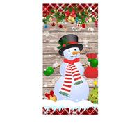 TURWXGSO Christmas Door Cover Decoration Christmas Door Cover Hanging Party Decoration Tapestry for Xmas Decorations Festival Holiday Party Decor Gifts