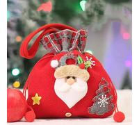 TURWXGSO Christmas Eve Gift Bag 2Pcs Multi-Use Storage Bags Holiday Party | Favour Bag For Home Indoor Xmas Gathering Candy Present Packaging Household Treat-Storing Practical Accessory Supplies