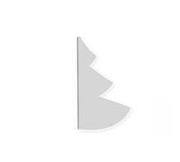 TURWXGSO Christmas Figurine Ornaments Christmas Tree Quilting Templates Set Hand Sewing Patchwork Ruler Tree Shape DIY Art Crafts Decorations Indoor Decor