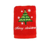 TURWXGSO Christmas Hanging Decorations Merry Christmas Towel Embroidered Hand Towels Hand Towels Bathroom Set Comfortable Bathroom Ornaments Festival