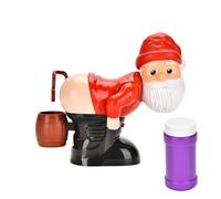 TURWXGSO Christmas Ornaments Christmas Automatic With Lights Music Funny Santa Claus 60ml Solution for Tree Party Home Office Decorations