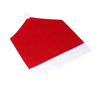 TURWXGSO Christmas Tree Christmas Chair Cover Holiday Decoration Supplies Nonwoven Old Man Hat Large Chair Cover Table Decoration Tree Decorations for Xmas Balls