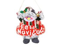 TURWXGSO Decoration Christmas Decoration Santa Claus Snowman Deer Small Pendant Shopping Mall Hotel Christmas Tree Pendant Seasonal Décor
