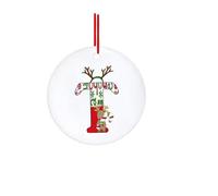 TURWXGSO Figurine Ornaments 26 Letter Fawn Ornaments Red Christmas Tree Letter Hanging Pendant Alphabet Xmas Tree Decorations for Home Indoor Christmas Decorations Decor