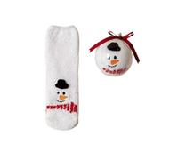 TURWXGSO Figurine Ornaments Winter Coral Loop Socks Women's Christmas Half Home Socks Indoor Christmas Decorations for Wedding Party Decor