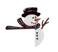 TURWXGSO for Women Christmas Door Topper Decor Funny Snowman Santa Claus Top Door Frame Corner Sign Decorations Pendants Christmas Ornaments for Evening Party Decor