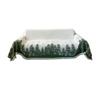 TURWXGSO Forest Sofa Towel Cover Cloth Universal For All Seasons Tassel Sofa Cover Blanket Nap Blanket Non Slip To Avoid Pet From Scratching Cushion for Birthday Party