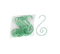 TURWXGSO Home Accessories 20pcs Christmas Day Decoration S Hook Decoration Christmas Tree Socks Hook Home Decor for Indoor Holiday Decor