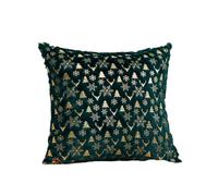 TURWXGSO Novelty Decorations Soft Fuzzy Decorative Pillows Covers With Snowflake Glitter Printed Pillowcases For Christmas Decor Home Bedroom Sofa Chair Couch Snowflake Print18x18 for Xmas Decora