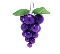 TURWXGSO Outdoor Christmas Decorations Christmas Simulation Grape String Tree Pendant Plastic Bright Light Decoration Hanging Mood Scene Arrangement Figurine Ornaments Decor