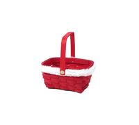 TURWXGSO Outdoor Christmas Decorations Christmas Sweethearts Basket Basket Box Candy Box Snowflake Crisp Packaging Biscuits Suitable for Festivals Decor