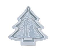 TURWXGSO Tree Decorations Merry Christmas Jewelry Casting Resin Epoxy Mould Decor Tool Xmas Pendants Pendants for Xmas Decorations Festival Holiday Party