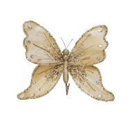 TURWXGSO Xmas Christmas Tree Butterflys Ornaments Wreath Decor Ceiling Wall Decoration for Year Holiday Glittering Butterflys Christmas Tree Hanging Ornament